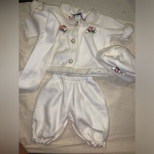 Vtg Success Outfit with hat size 0-3 months